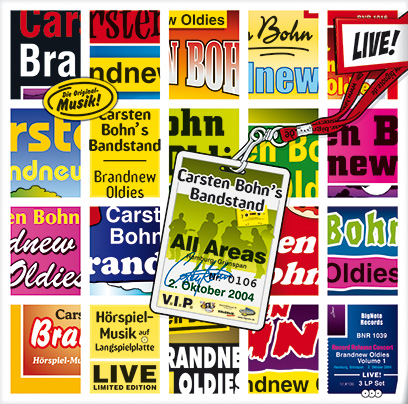 Abb. COVER ''Brandnew Oldies - LIVE!'' (Vinyl)